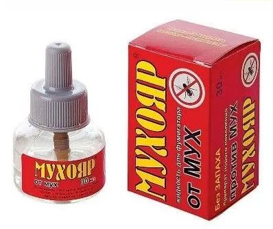 Мухояр жидкость от мух 30мл 42шт/кор